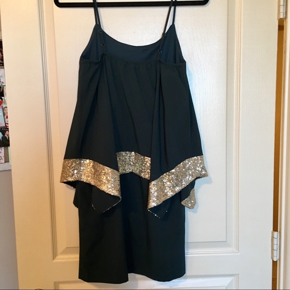 BOUTIQUE - C Luce dark green cocktail dress - Picture 2 of 6